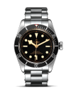 Tudor Black Bay 41 mm steel case, Rivet steel bracelet (horloges)